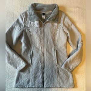 The North Face Gray Quilted Jacket